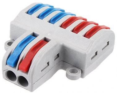 Domino wire connector