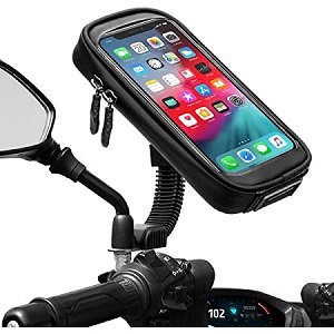 Waccet water proof motorcycle phone mount