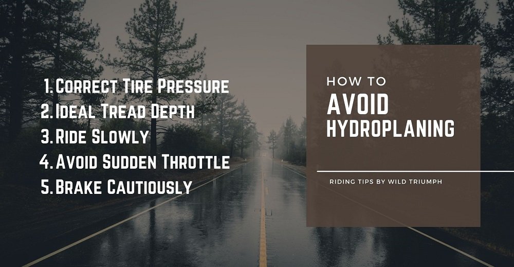 how to avoid hydroplaning