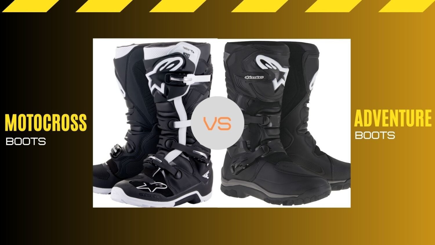 Motocross Boots vs Adventure Boots